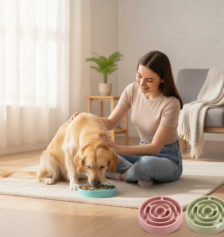THE VET-RECOMMENDED SLOW FEEDER BOWL