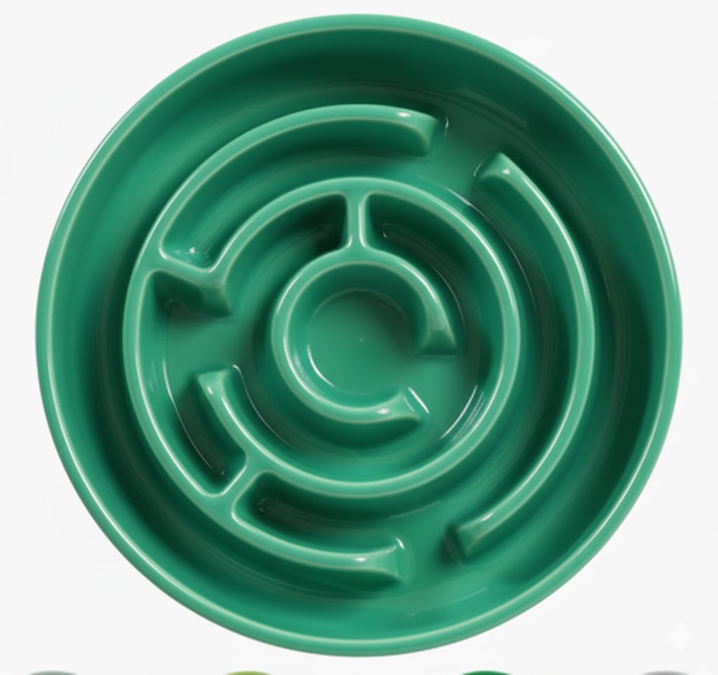 THE VET-RECOMMENDED SLOW FEEDER BOWL