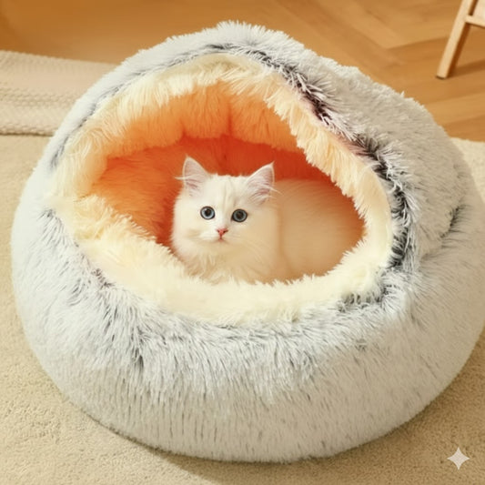THE PLUSH SEMI-ENCLOSED WINTER DEN